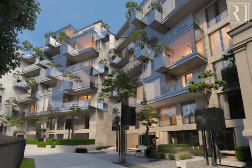 Uz dzīvojamās ēkas 