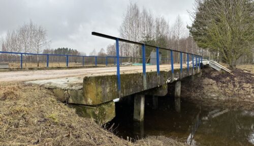 Iecavas pagastā atjaunos Īkstruma tiltu