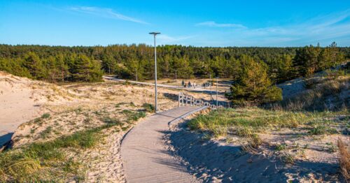 Izveidota pelēkās kāpas infrastruktūra Ventspilī