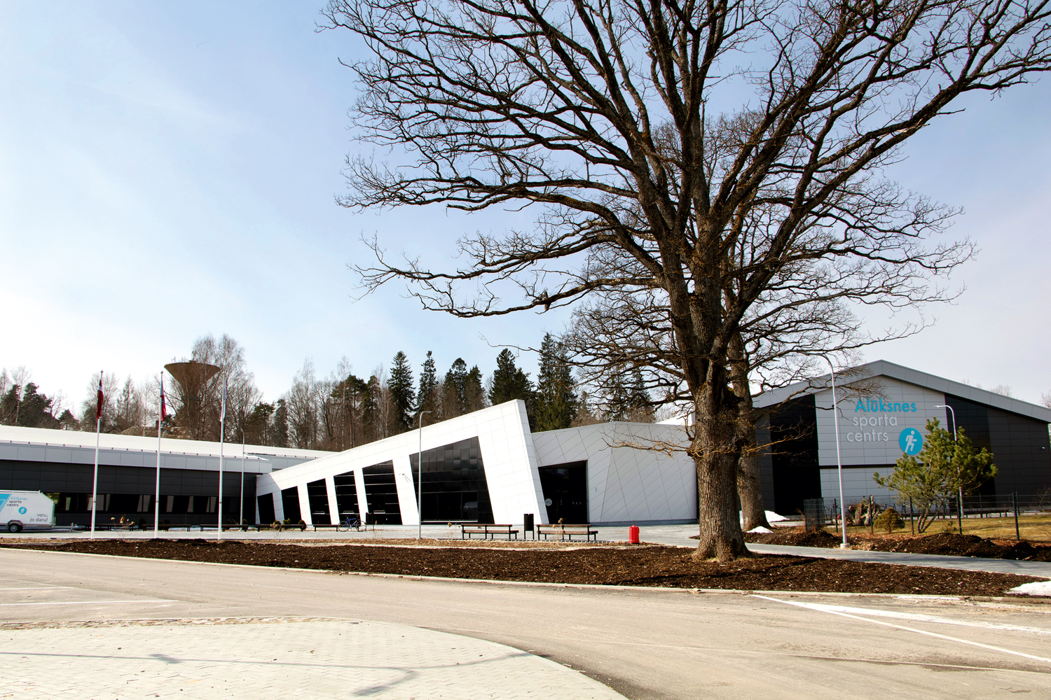 Sportisks vaibsts Alūksnes pilsētvidē