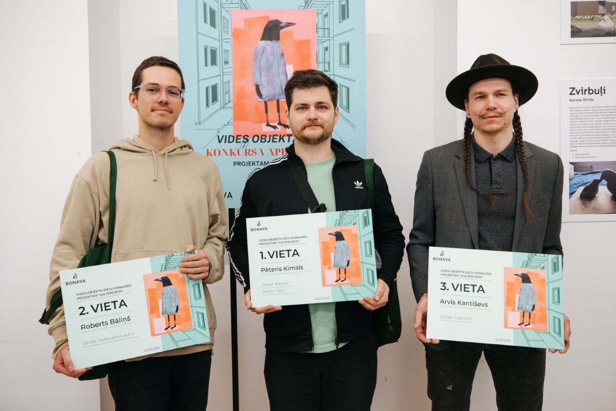 Dzīvojamo māju ciematā “Valterciems” izvietos tēlnieka darinātus vides objektus