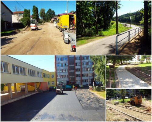 Ogres novadā labiekārto ielas