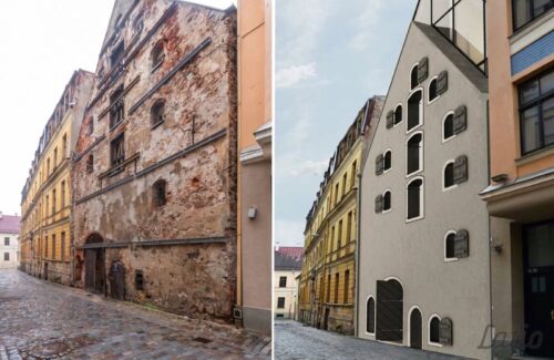 Izsolē piedāvā iegādāties vēsturisku īpašumu Vecrīgā