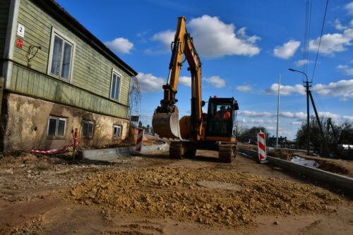 Jēkabpilī par 1,1 miljonu eiro pārbūvē Palejas ielu