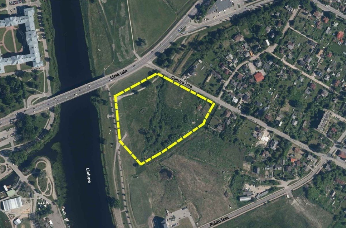 Jelgavā apspriež detālplānojumu teritorijai Lielupes krastā