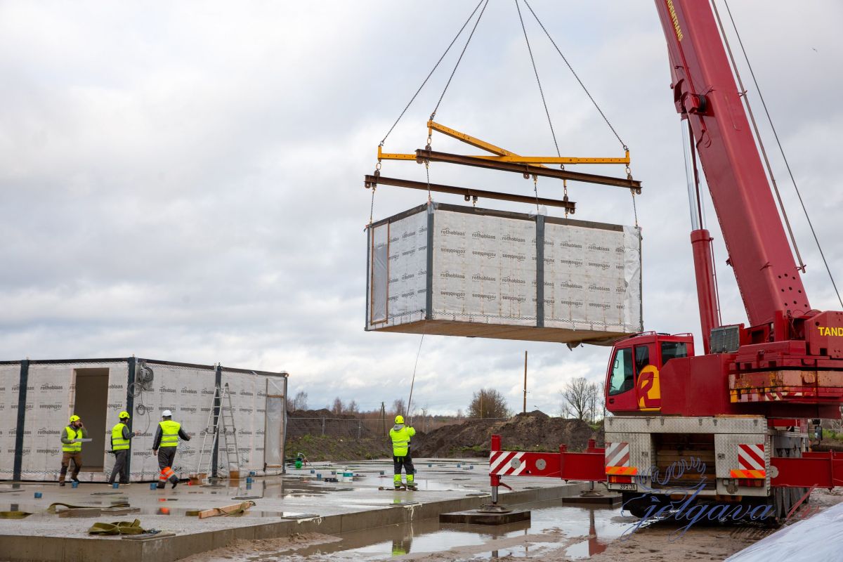 Jelgavā pirmo zemas īres maksas namu ekspluatācijā plāno nodot nākamvasar