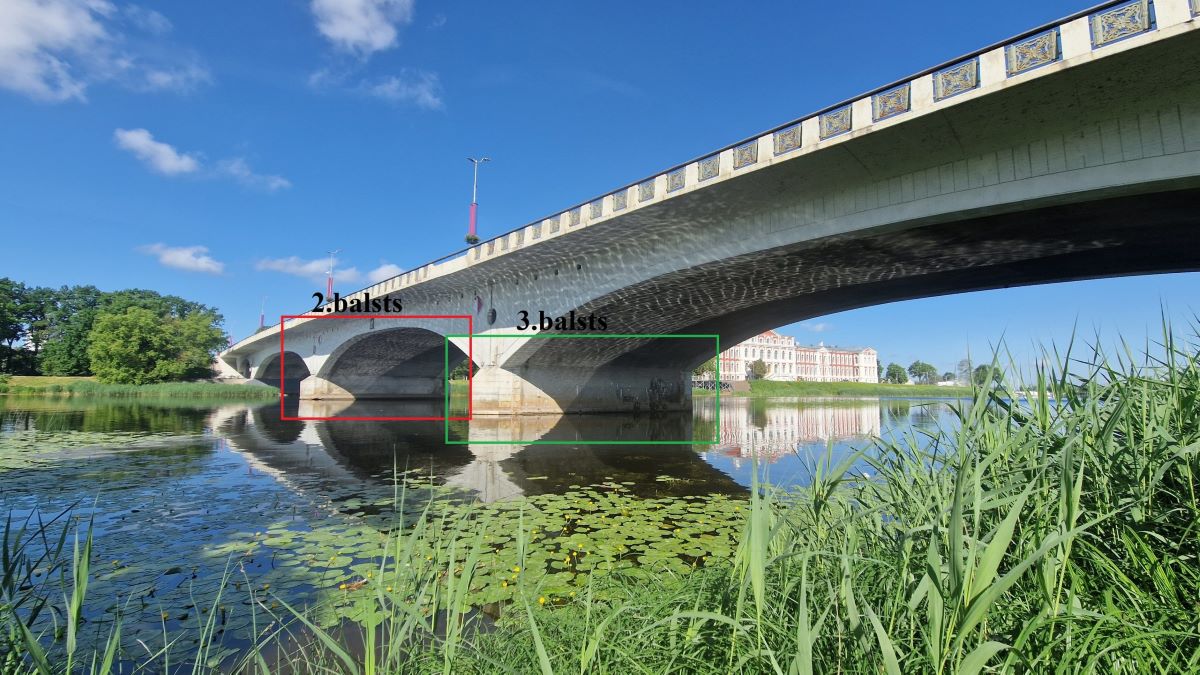 Jelgavā drīzumā sāks divu Lielupes tilta balstu zemūdens remontu