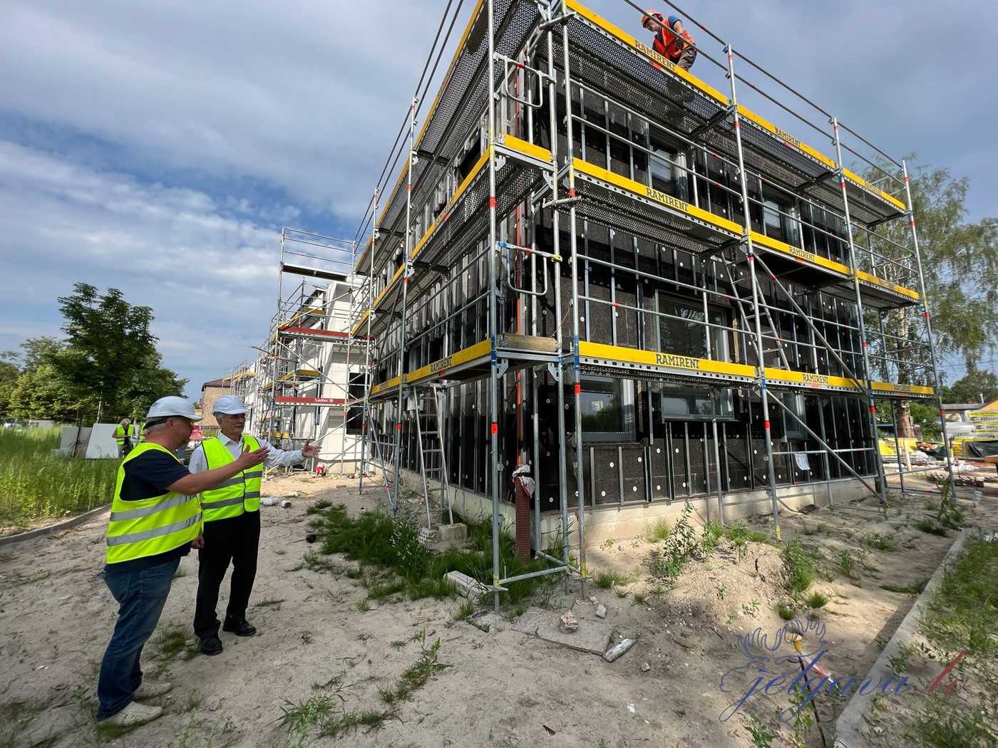 Jelgavā top jauns bērnudārzs; būvdarbus plāno pabeigt šoruden