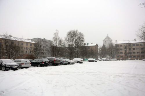 Jelgavā nojauktas trīs būves