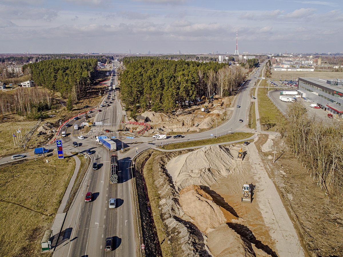 Jaunas satiksmes organizācijas izmaiņas uz šosejas no Rīgas līdz Katlakalnam