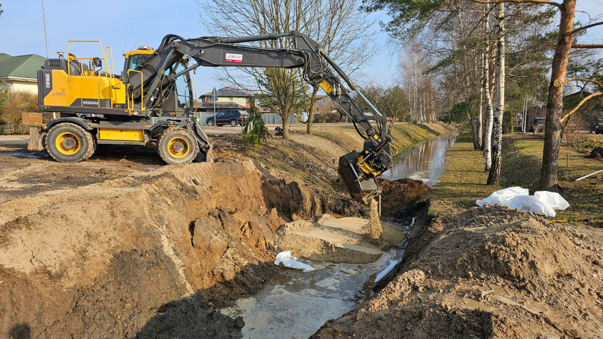 Atsākti Odukalna ielas pārbūves darbi Ķekavas novadā