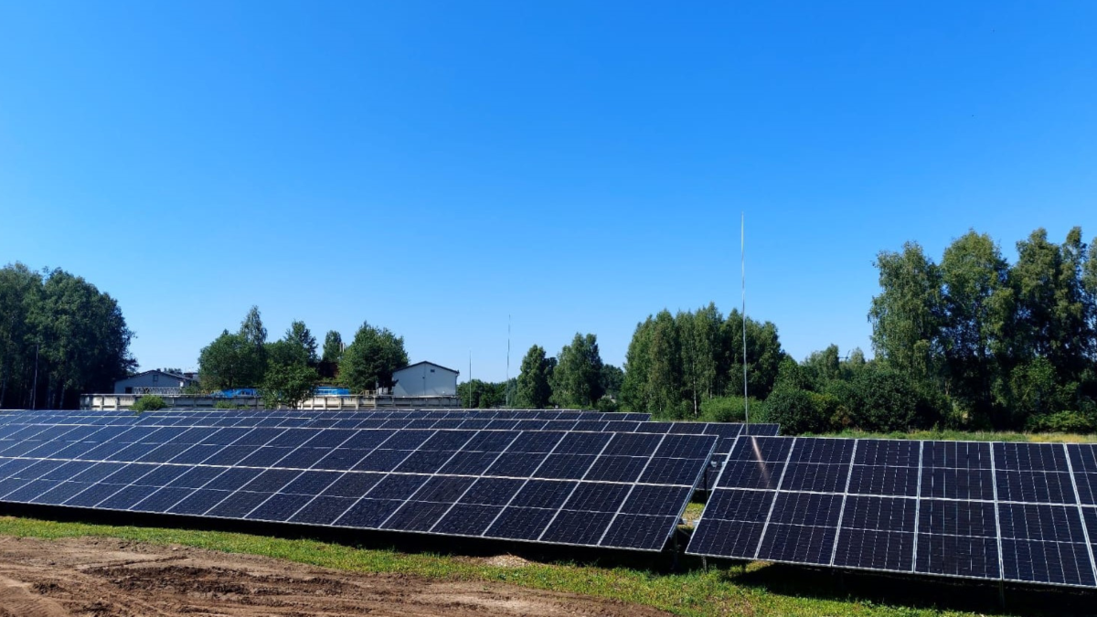 Atklāta lielākā saules elektrostacija Ķekavas novadā