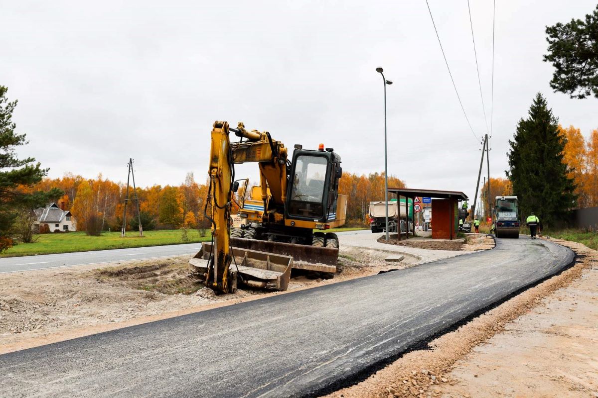 Ķekavas novadā turpinās veloinfrastruktūras tīkla paplašināšana