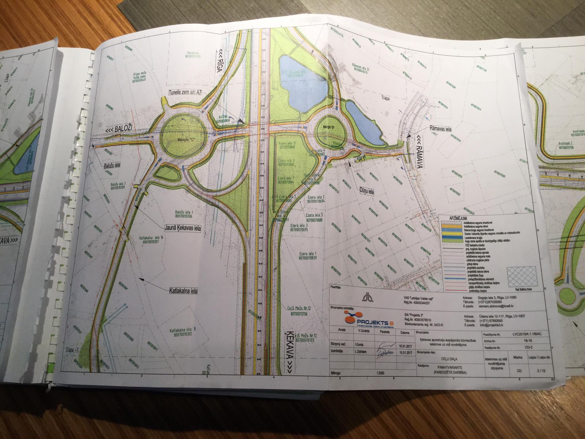 Ķekavas apvedceļa būvniecību paredzēts sākt 2021.gada otrajā ceturksnī