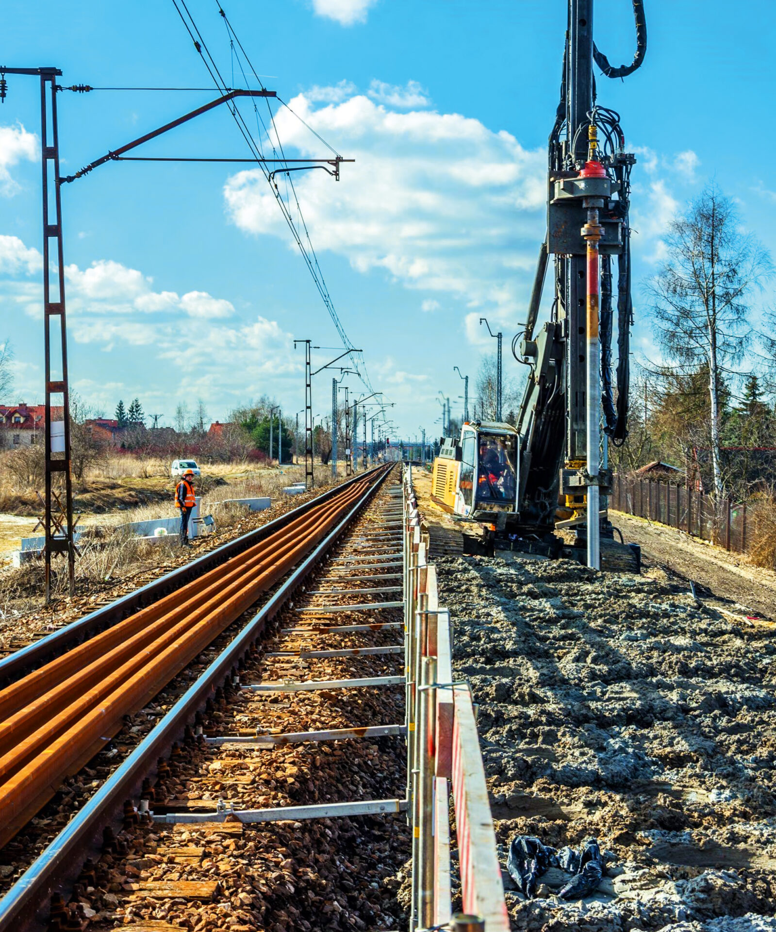 Grunts stiprināšana ar stabilizēšanas tehnoloģiju