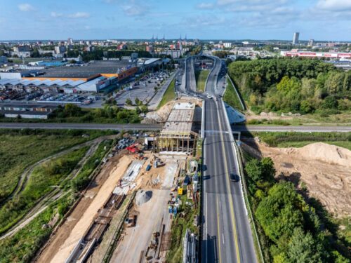 Turpinās rekonstrukcijas darbi uz maģistrālā autoceļa Viļņa – Kauņa – Klaipēda