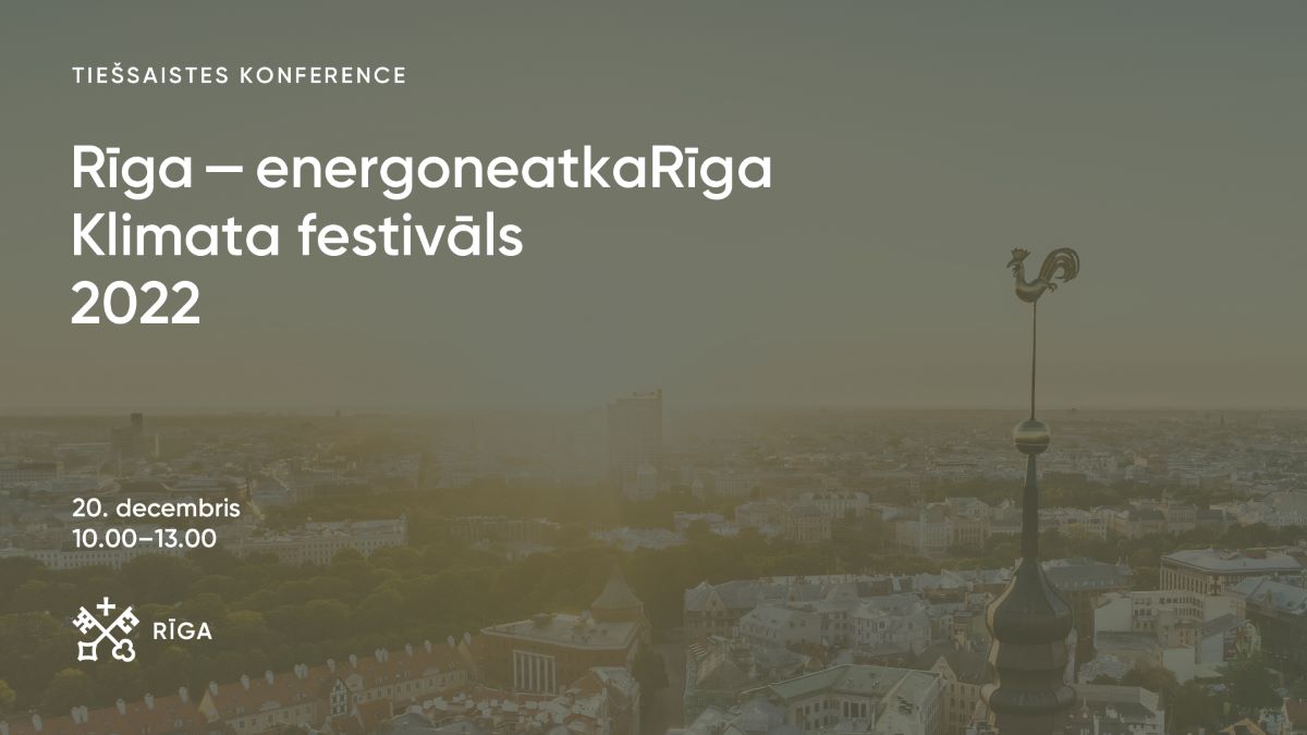 Aicina uz Klimata festivāla tiešsaistes konferenci