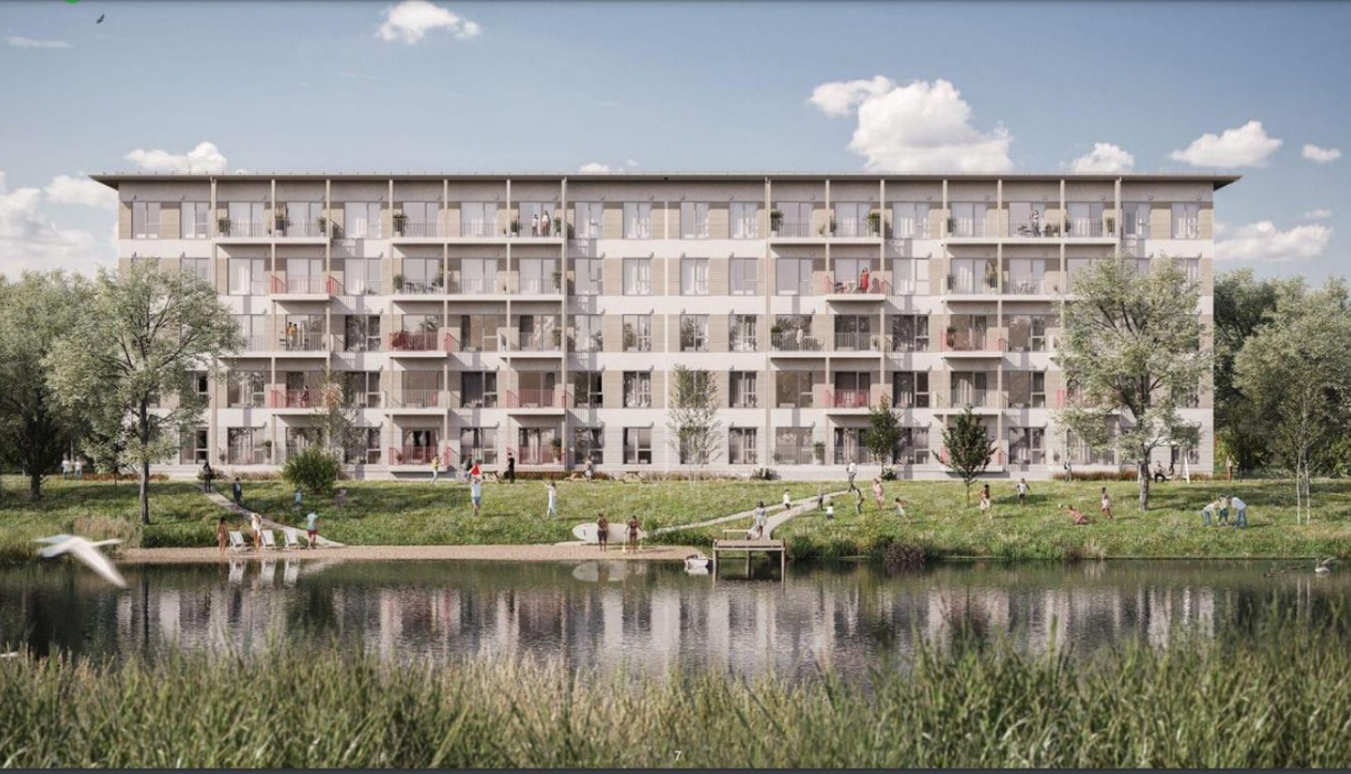 Izstrādāts koka būvkonstrukciju daudzdzīvokļu ēkas  tipveida projekts