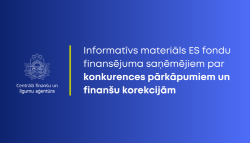 Aicina plašāk uzzināt par konkurences pārkāpumiem ES fondu projektos