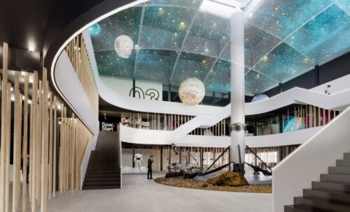 BIM projekts ļauj ieskatīties Kosmosa izziņas centrā Cēsīs