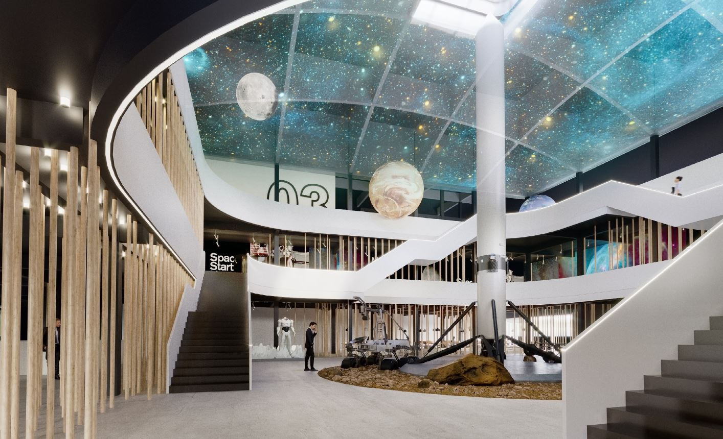 Topošais Kosmosa izziņas centrs būs enerģētiski pašpietiekama būve