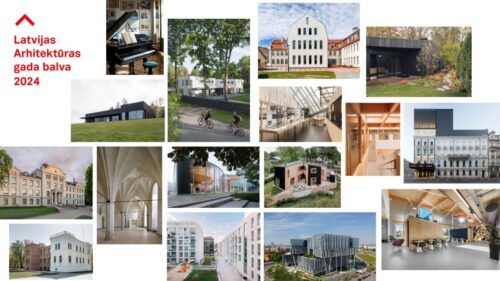 Zināmi Latvijas Arhitektūras gada balvas 2024 finālisti