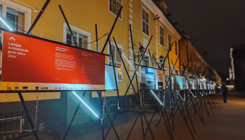 Vecrīgā aplūkojama Latvijas Arhitektūras gada balvas 2024 izstāde