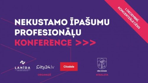 Cēsīs notiks nekustamo īpašumu nozares profesionāļu gada nogales konference