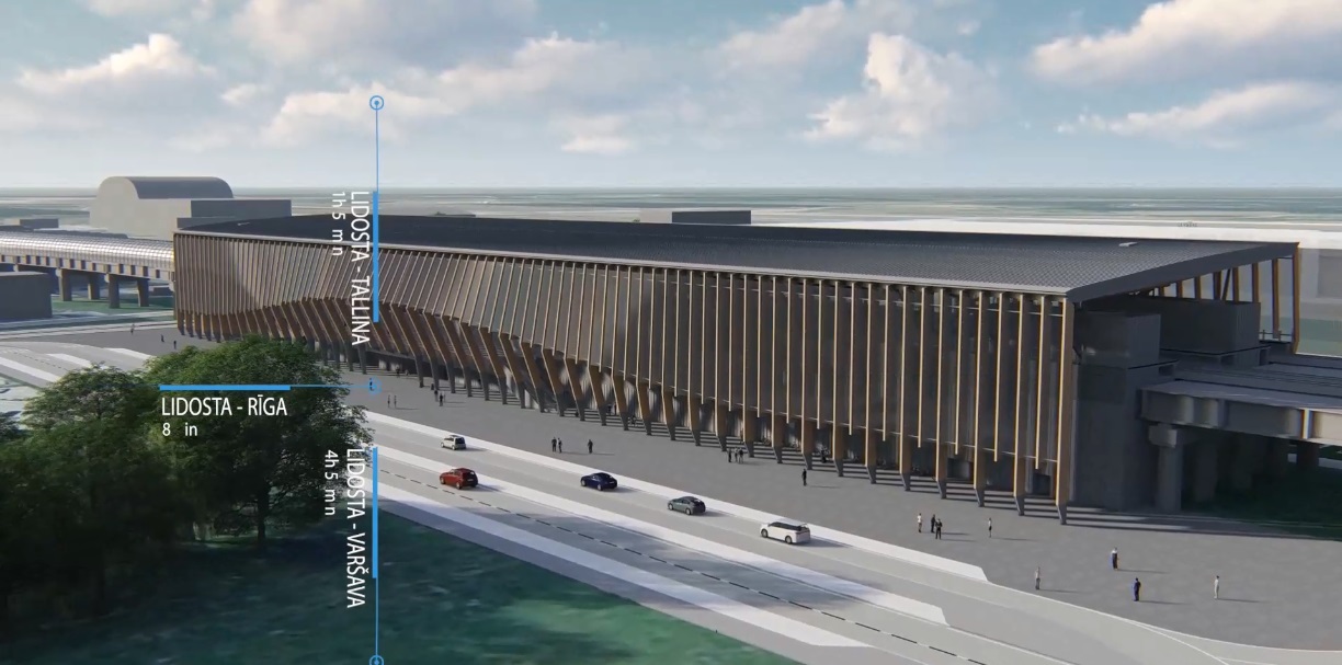 Pieteikušies četri pretendenti par “Rail Baltica” stacijas būvuzraudzību lidostā “Rīga”