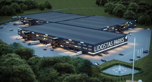 Pie Tallinas būvēs loģistikas parku