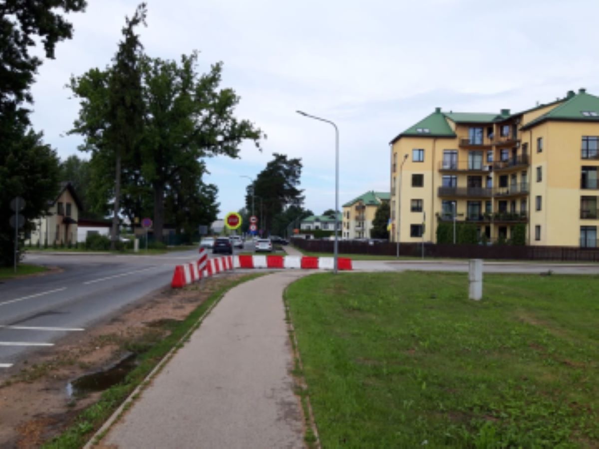 Augustā sāks remontdarbus Kantora ielas un Lielās ielas krustojumā Mārupē