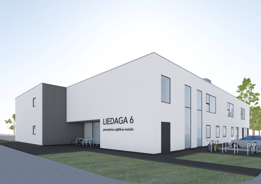 Iebūvē pamatakmeni jaunam pašvaldības bērnudārzam Liepājā