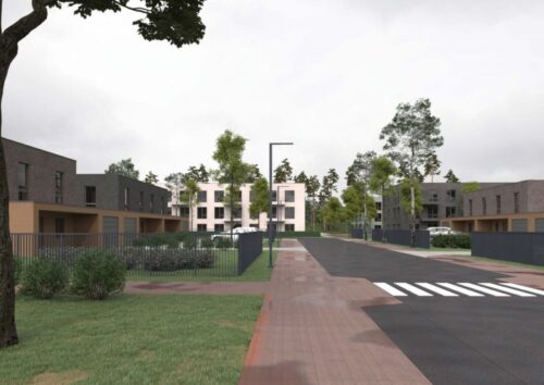 Liepājā izsludina jaunu izsoli mājokļu projekta attīstīšanai Debess ielā