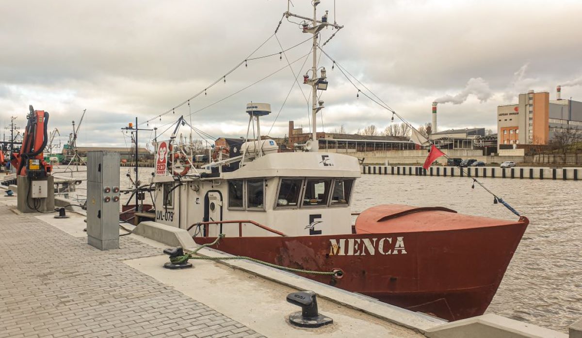 Liepājas ostā atjaunota zvejniekiem nepieciešamā infrastruktūra