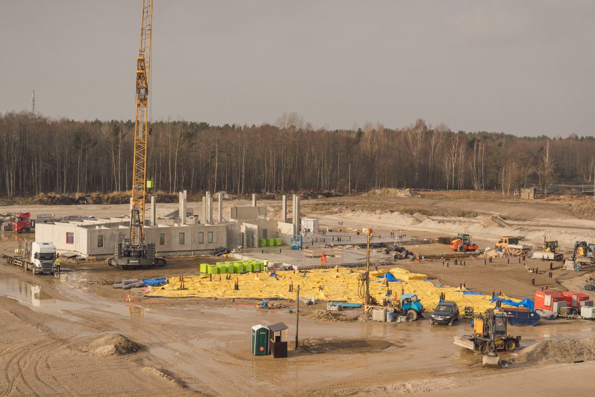 Liepājas cietuma būvniecība notiek ātrāk par plānoto laika grafiku