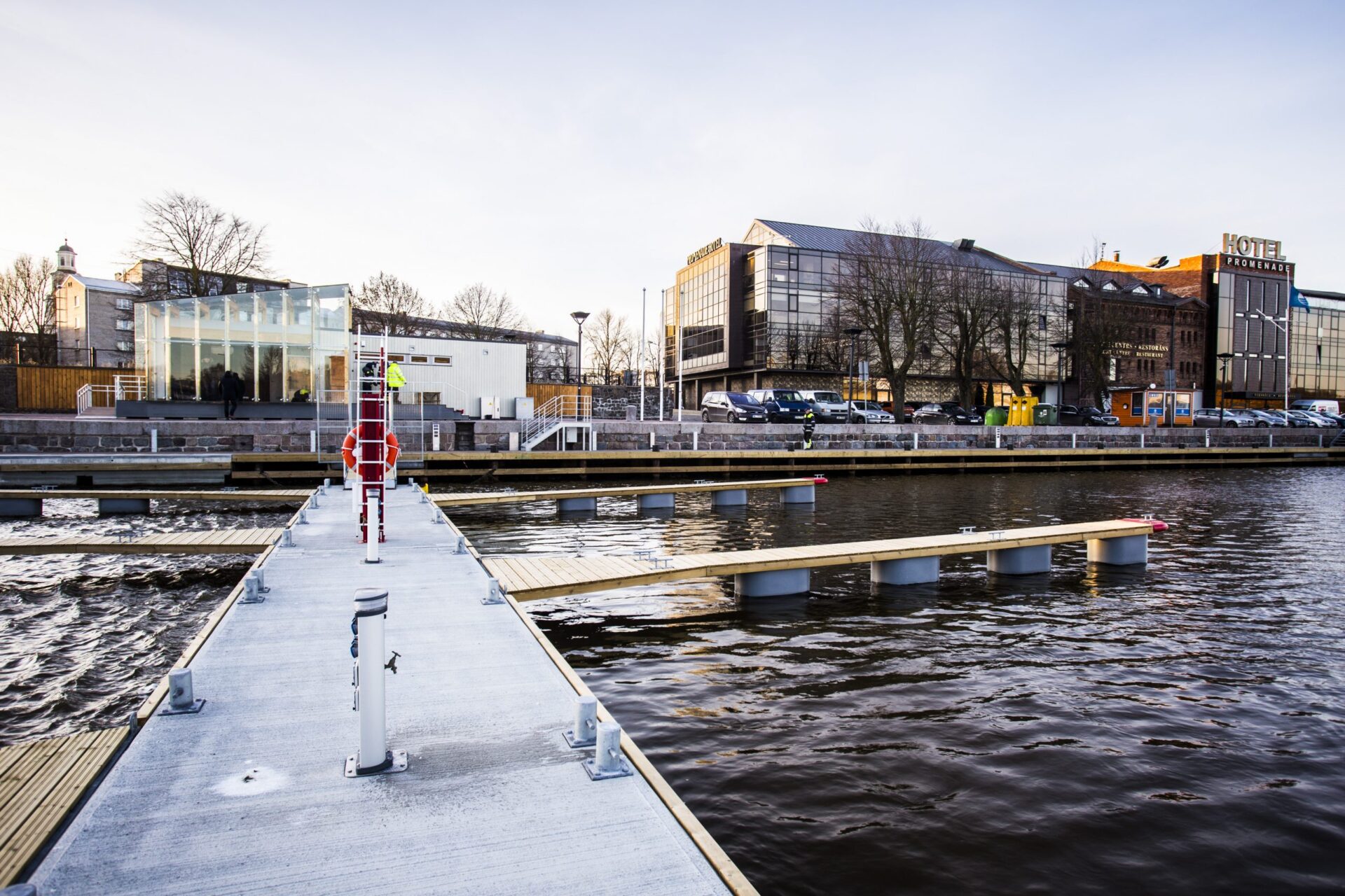 Nodod ekspluatācijā Liepājas Jahtu ostu