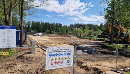 Līvānos sākta moderna Katastrofu pārvaldības centra būvniecība