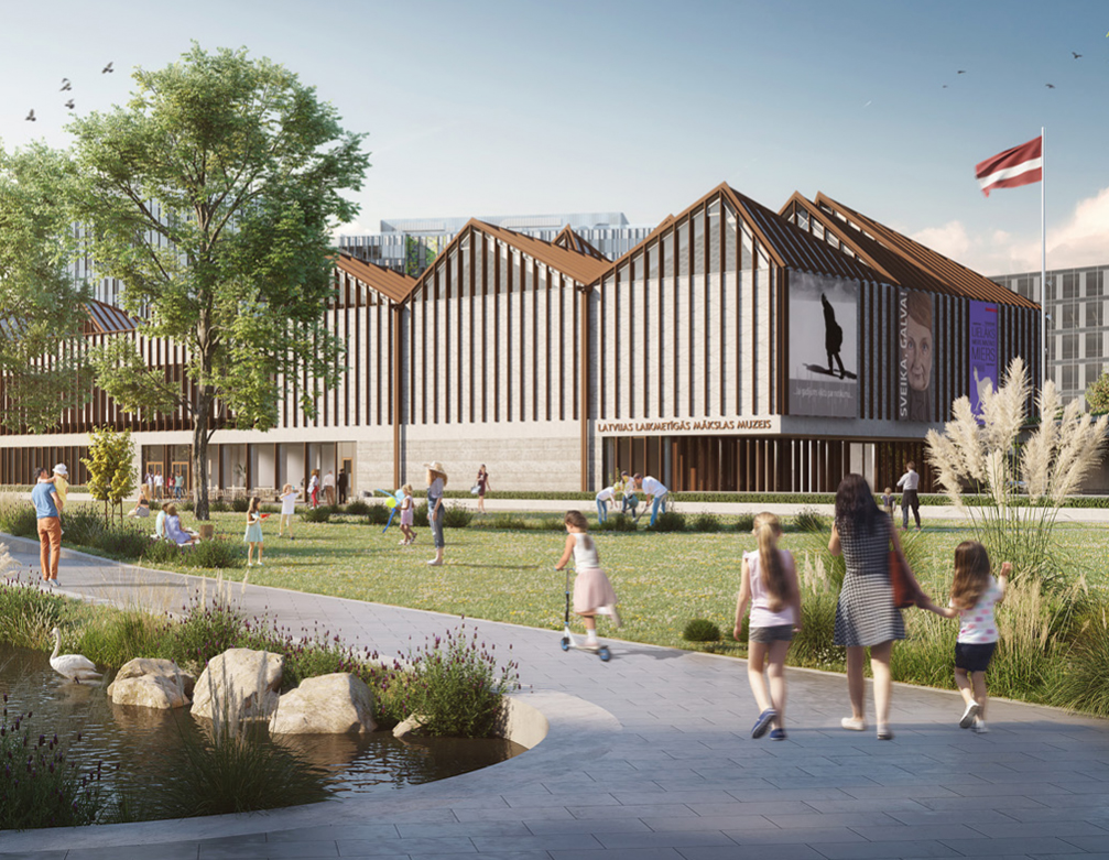 Ieskats topošajā Latvijas Laikmetīgās mākslas muzejā