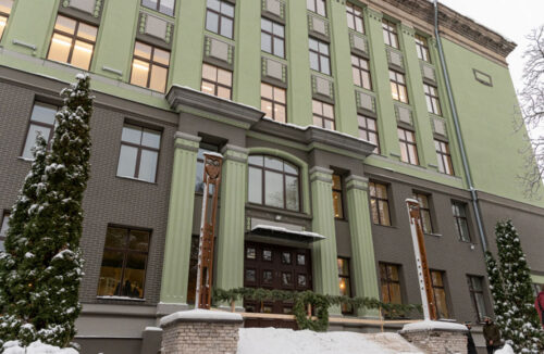 Atjaunota LLU Meža fakultātes ēka Jelgavā