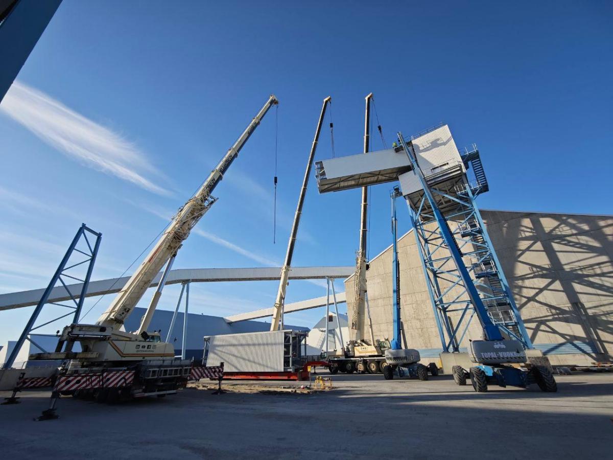 “LNK Industries” īsteno “design&build” projektu Kotkas ostā, Somijā