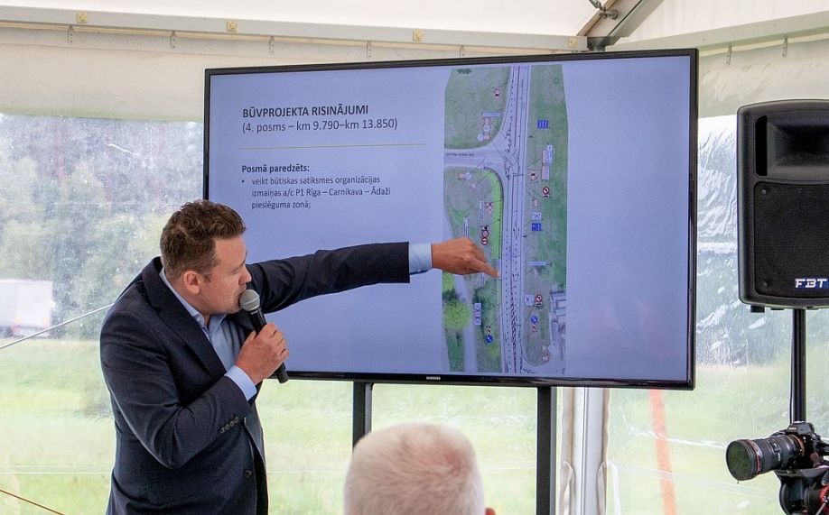 Tallinas šosejas posmā līdz Pulksteņezeram veiks satiksmes organizācijas izmaiņas