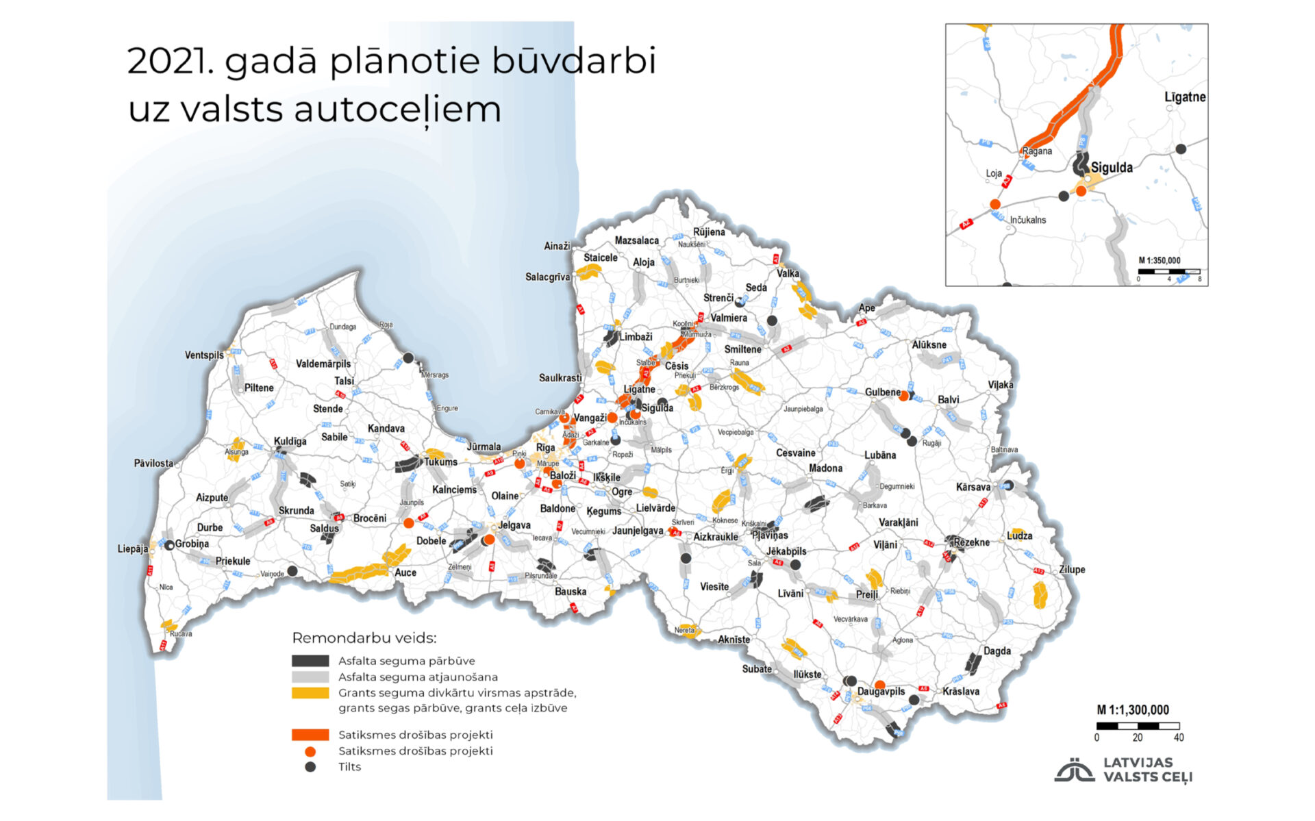 Šogad visvairāk ieguldīs autoceļu seguma atjaunošanā