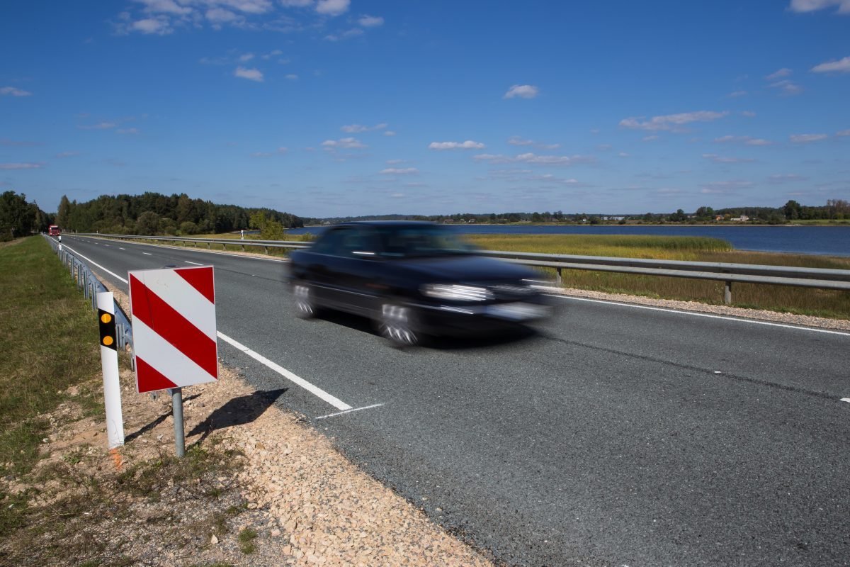 Uz Daugavpils šosejas sāks darboties vidējā ātruma kontroles posms