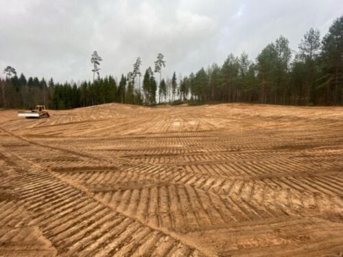 Pabeigta minerālo materiālu ieguves vietas 