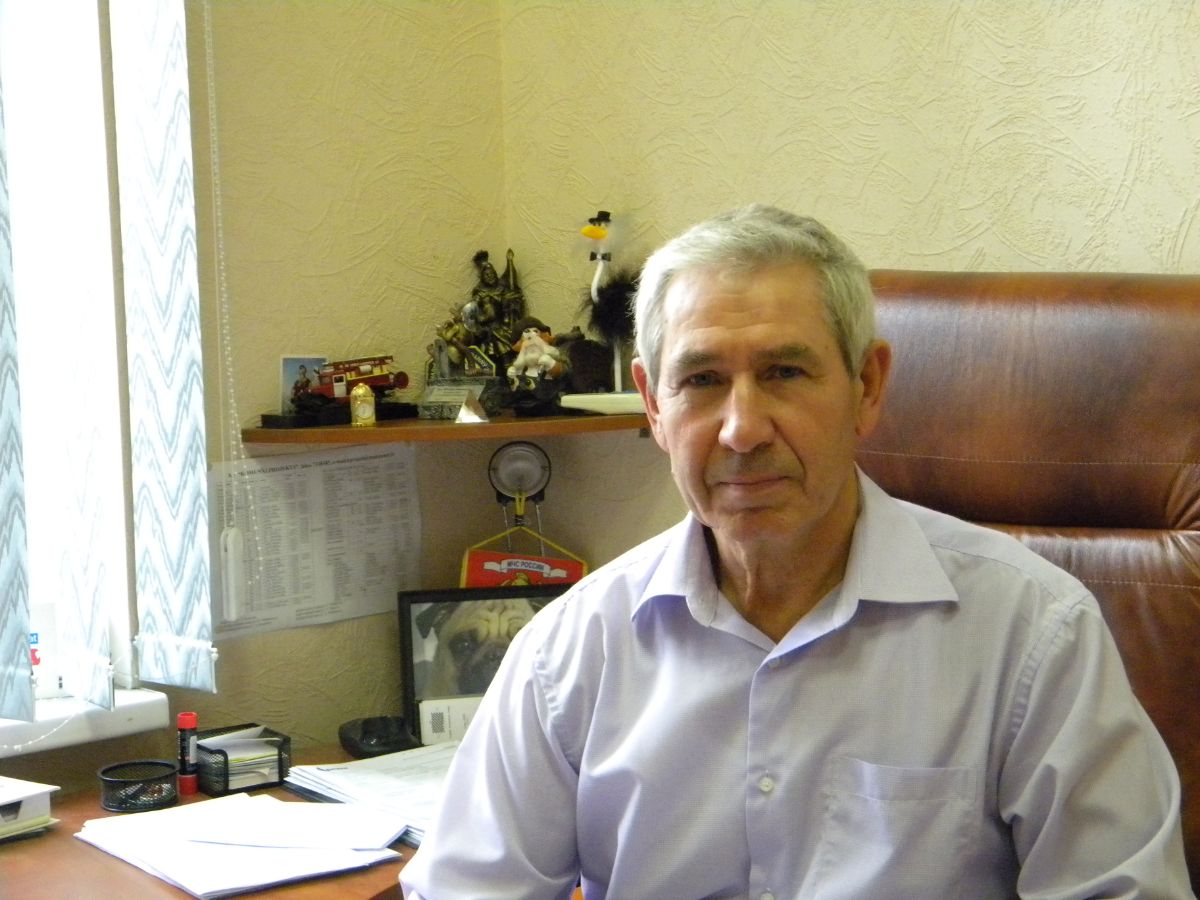 Ugunsdrošības sargs Mihails Glazunovs