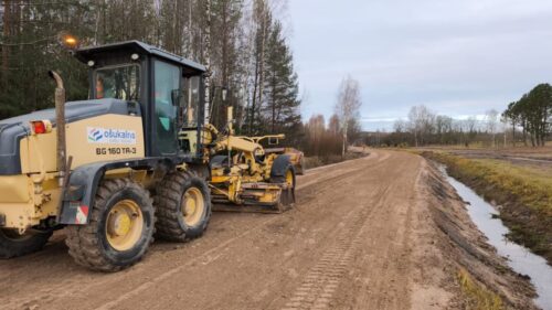 Jaunkalsnavā pārbūvē autoceļa posmu līdz Kalsnavas arborētumam