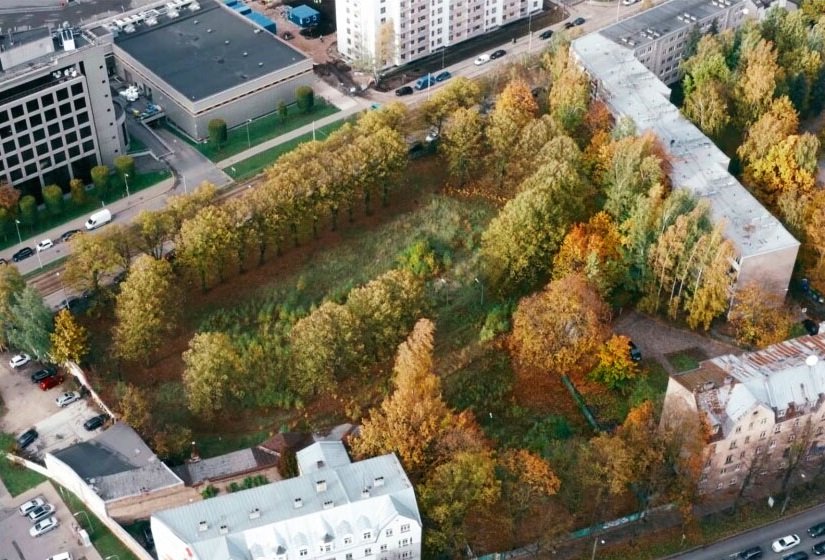 Sākta Valsts drošības dienesta ēkas būvniecība