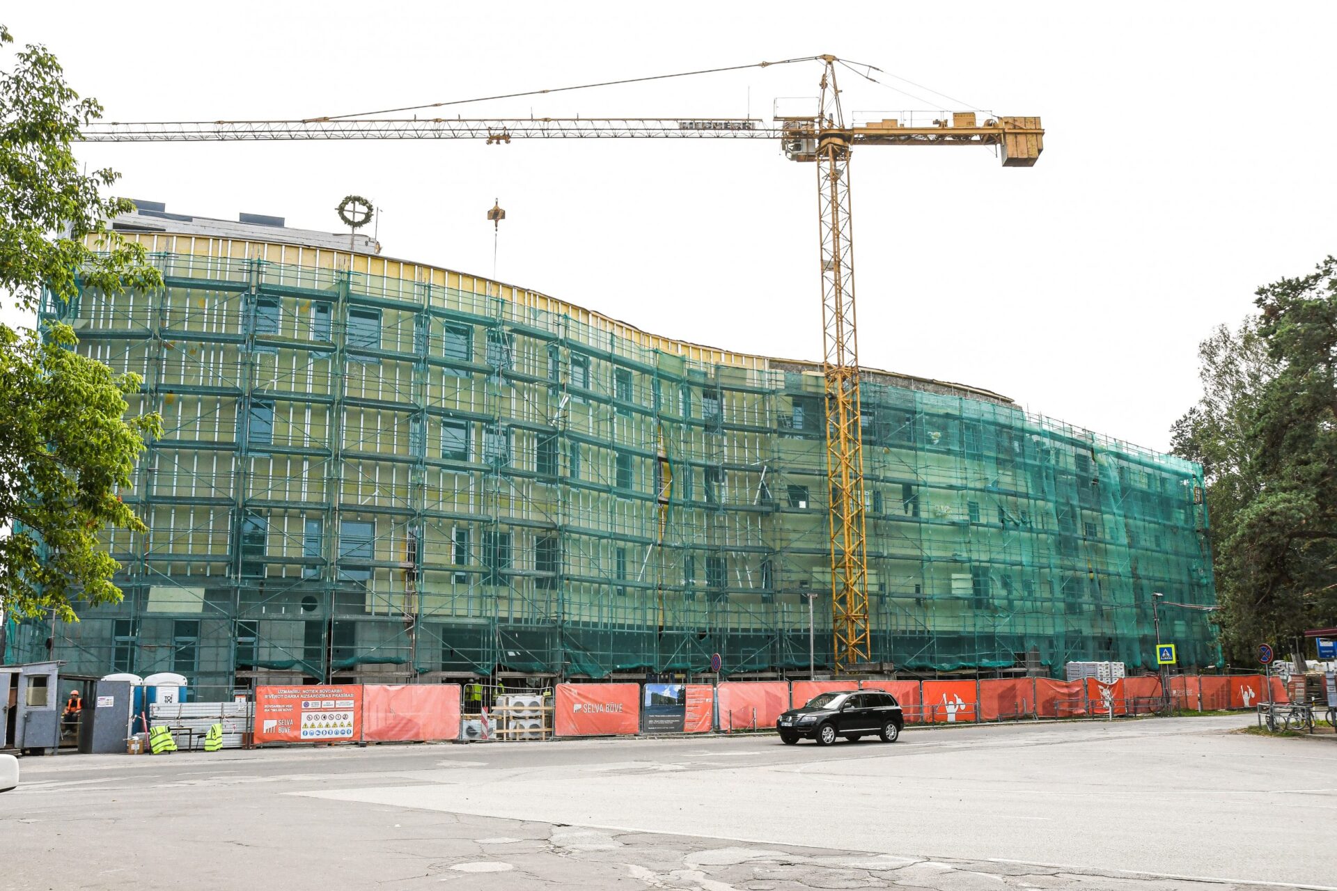 Turpinās Mārupes Mūzikas un mākslas skolas pārbūve