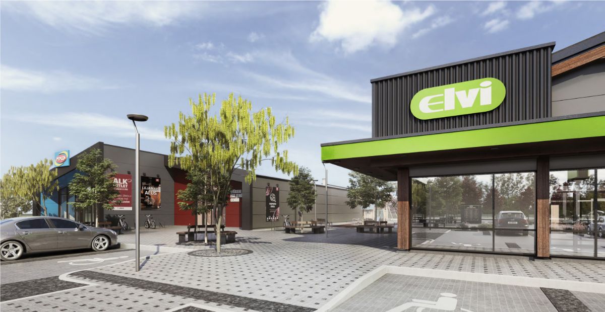 Atklās jaunuzbūvētu tirdzniecības kvartālu Mārupē