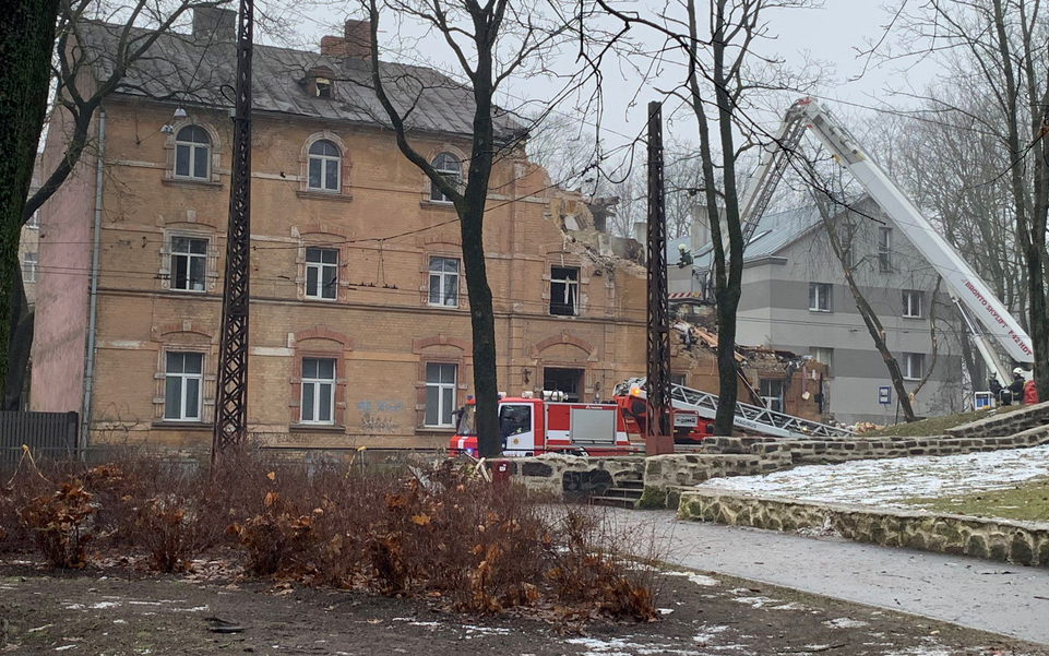 Pašvaldība palīdzēs sakopt sprādzienā cietušo ēku